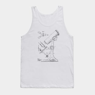 Microscope Vintage Patent Drawing Tank Top